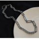 Adjustable Link Cuban Chain Necklace Link Chain Choker Necklace